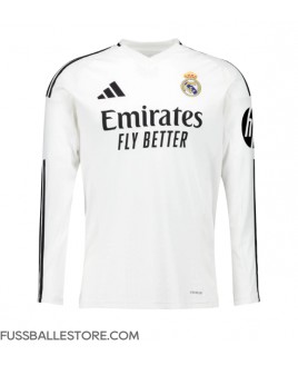 Günstige Real Madrid Heimtrikot 2024-25 Langarm